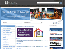 Tablet Screenshot of fultoncountyga.gov